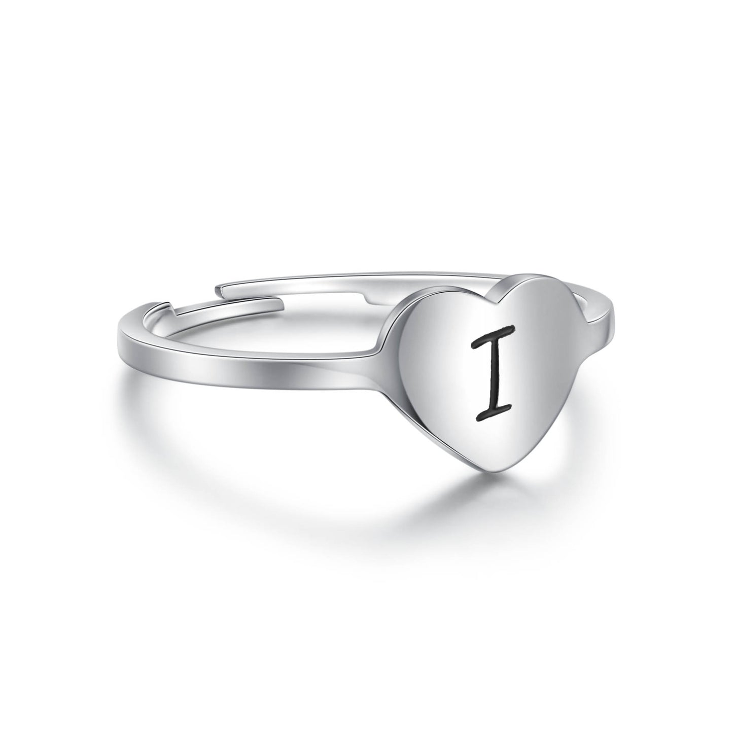 Anello Cuore Lettera