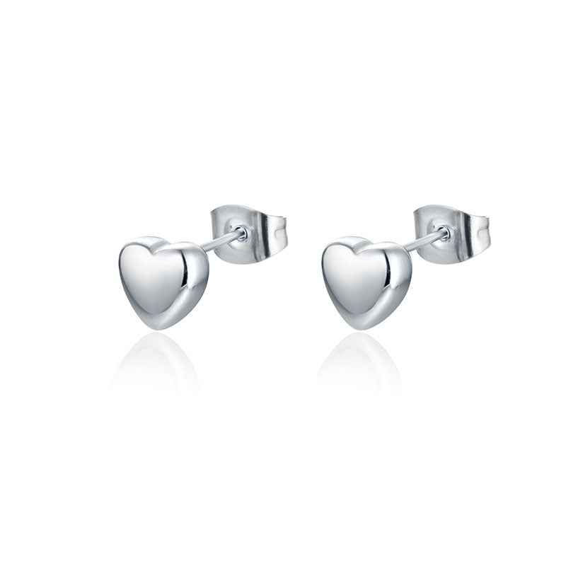 Orecchini Lobo Cuore Piccolo