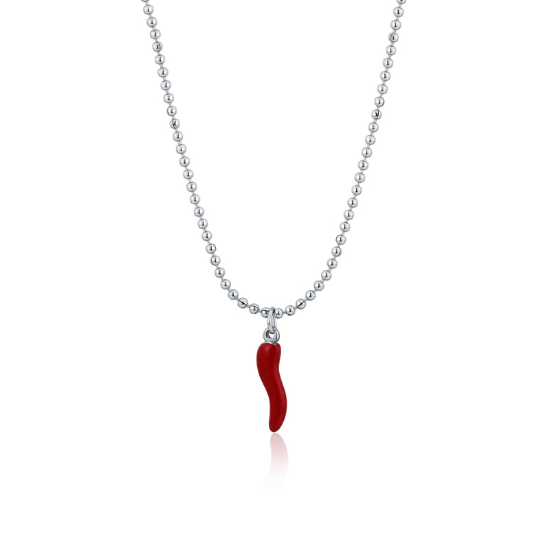Collana a Sfere con Cornetto