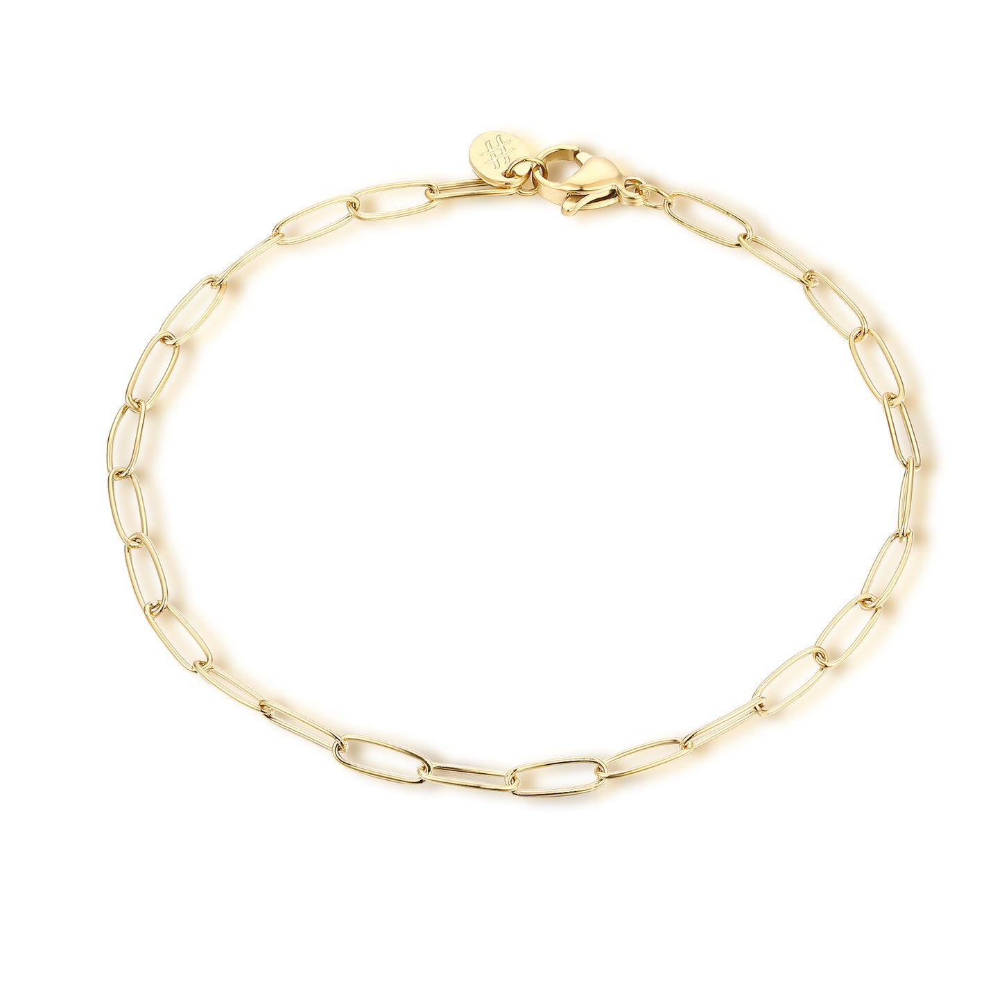 Bracciale Catenina Maglie Ovali
