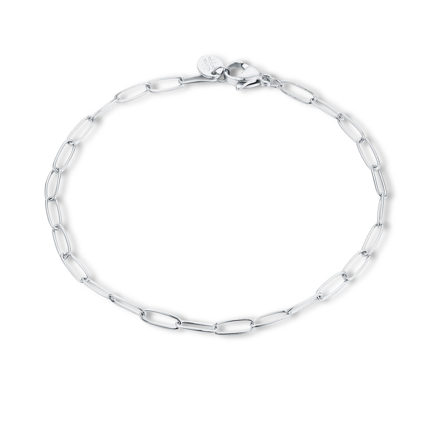 Bracciale Catenina Maglie Ovali