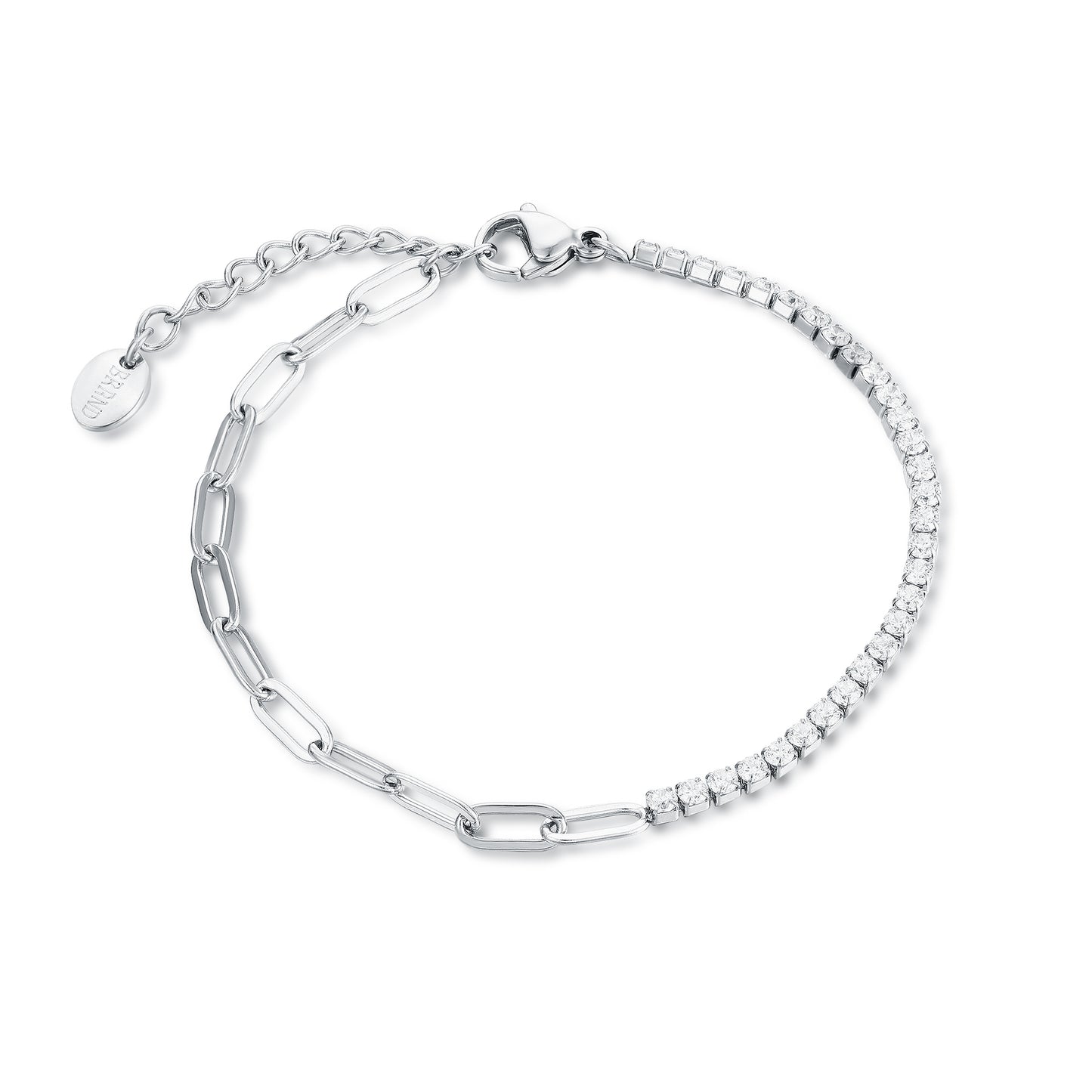 BRACCIALE TENNIS CON CATENA FREEDOM