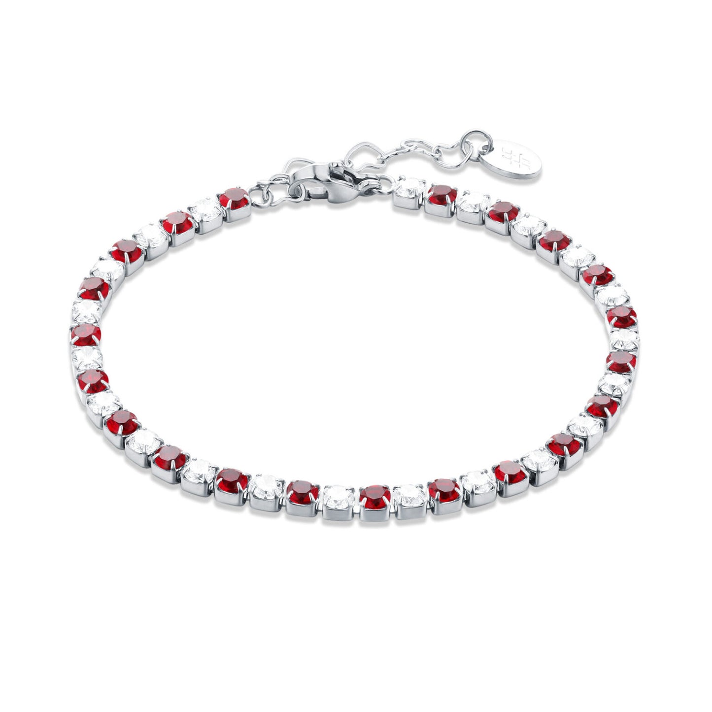 Bracciale Maxi Tennis Colore Alternato