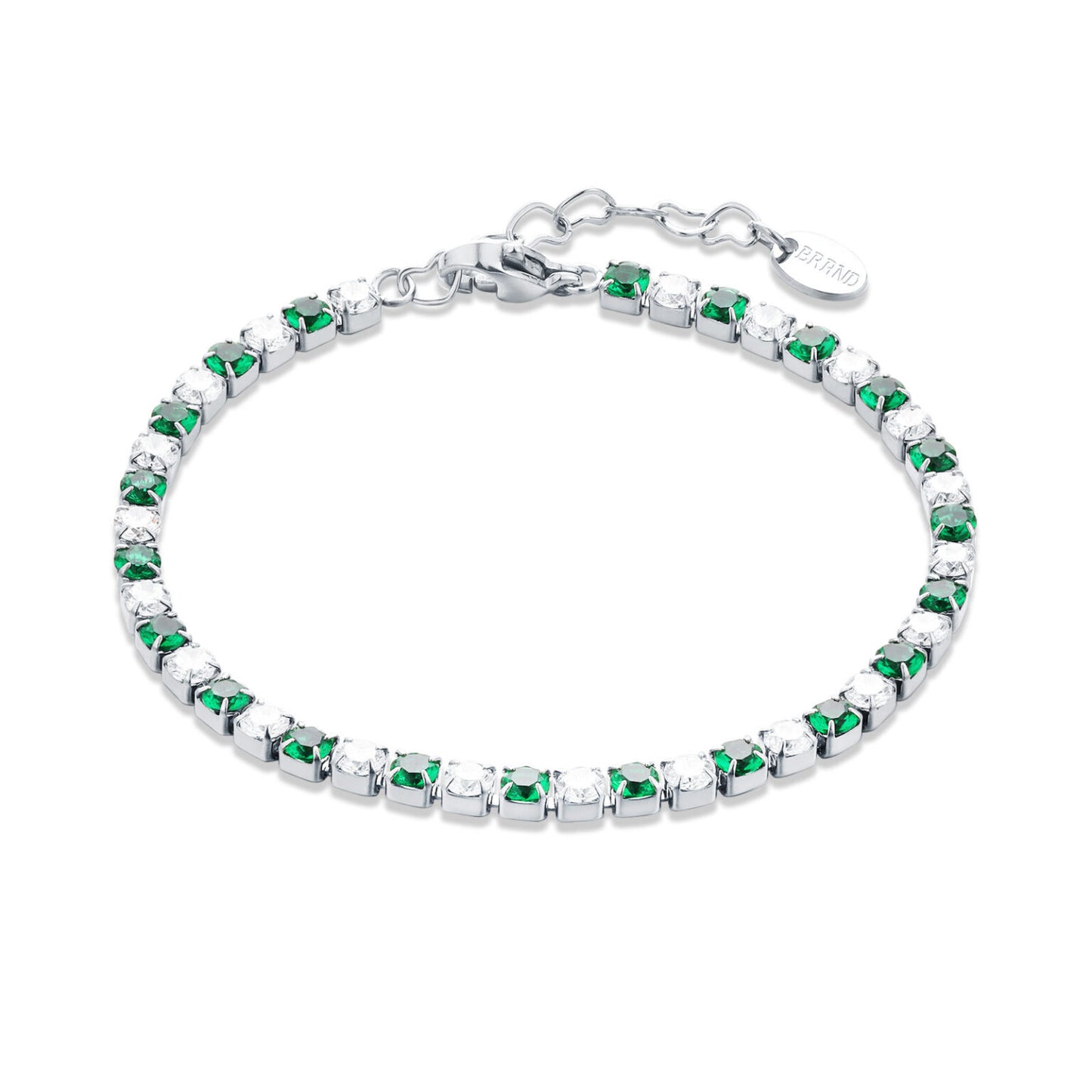 Bracciale Maxi Tennis Colore Alternato