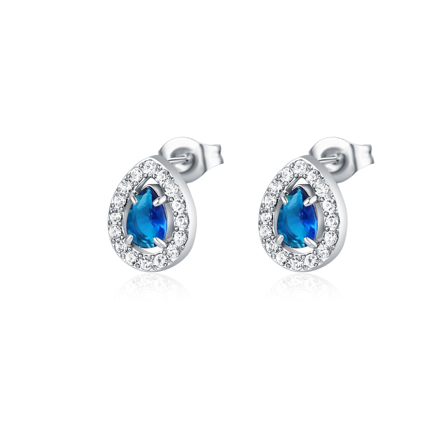 Orecchini Goccia Blu