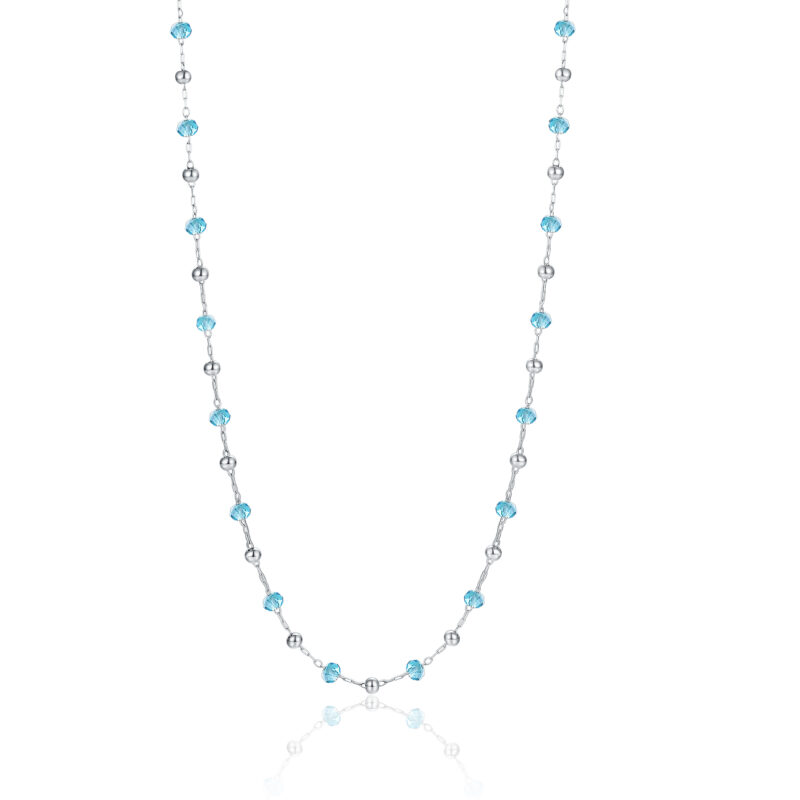 Collana Cristalli Turchese ed Ematite