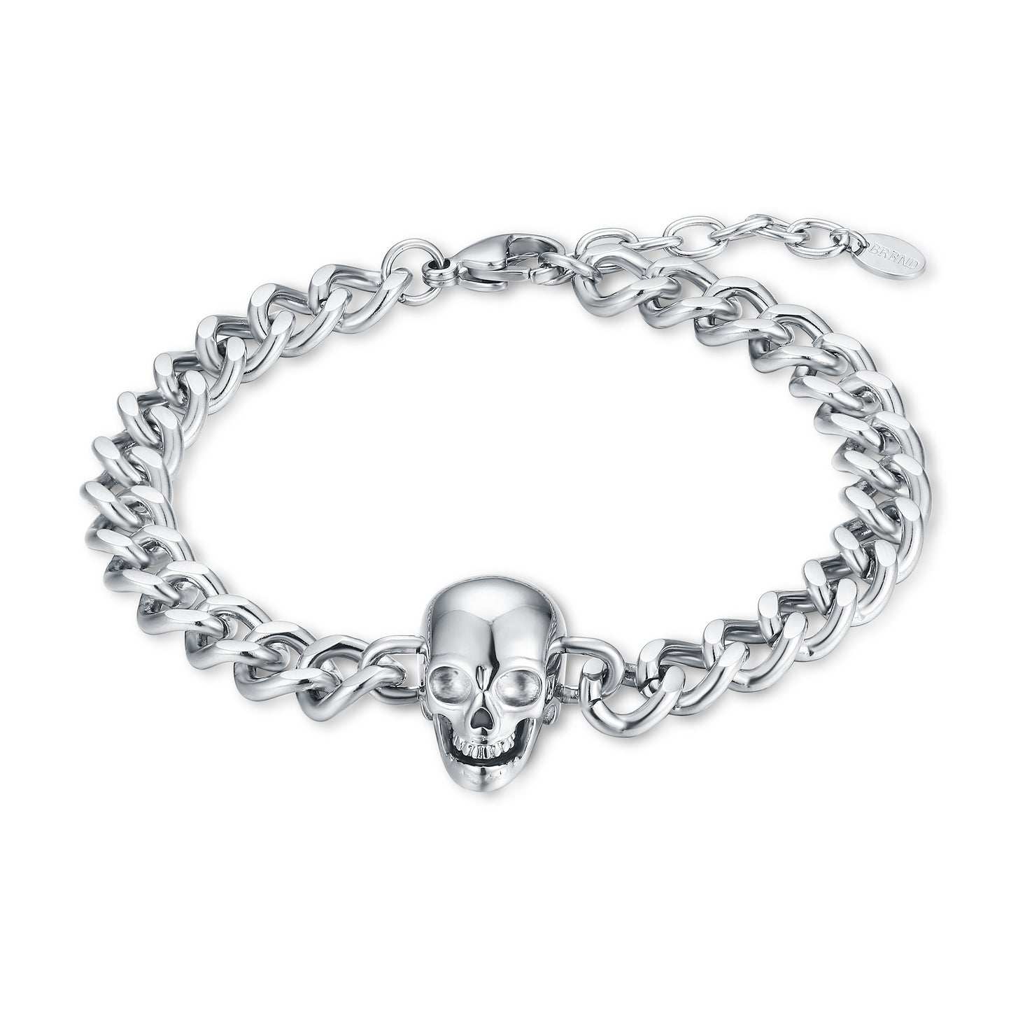 Bracciale Teschio in acciaio
