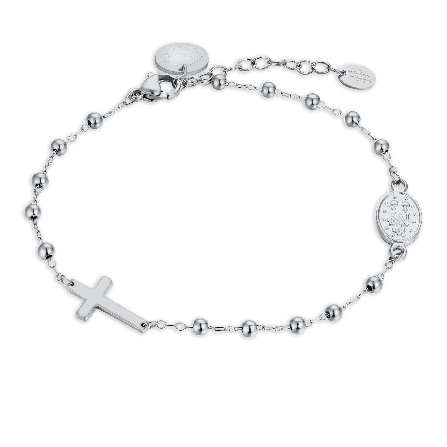 Bracciale Rosario Giubileo acciaio