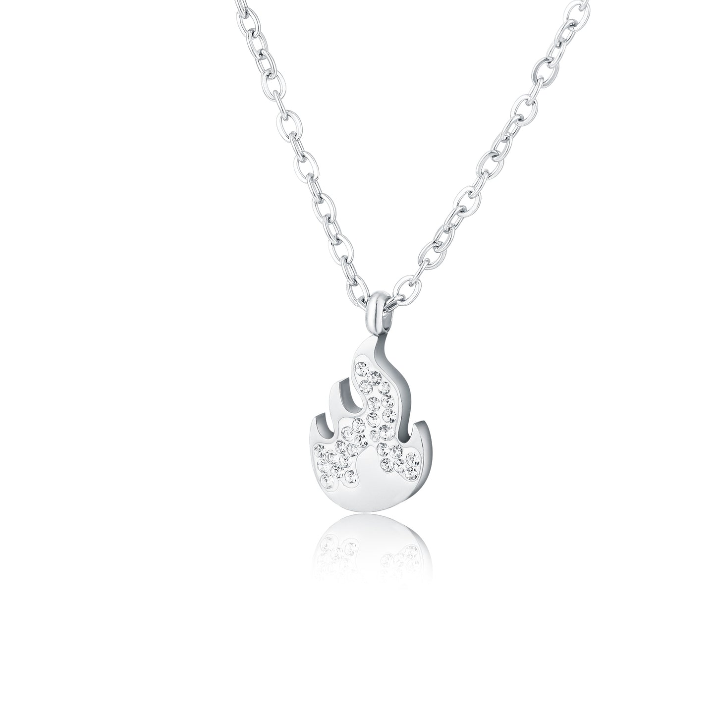COLLANA FIAMMA CRISTALLI