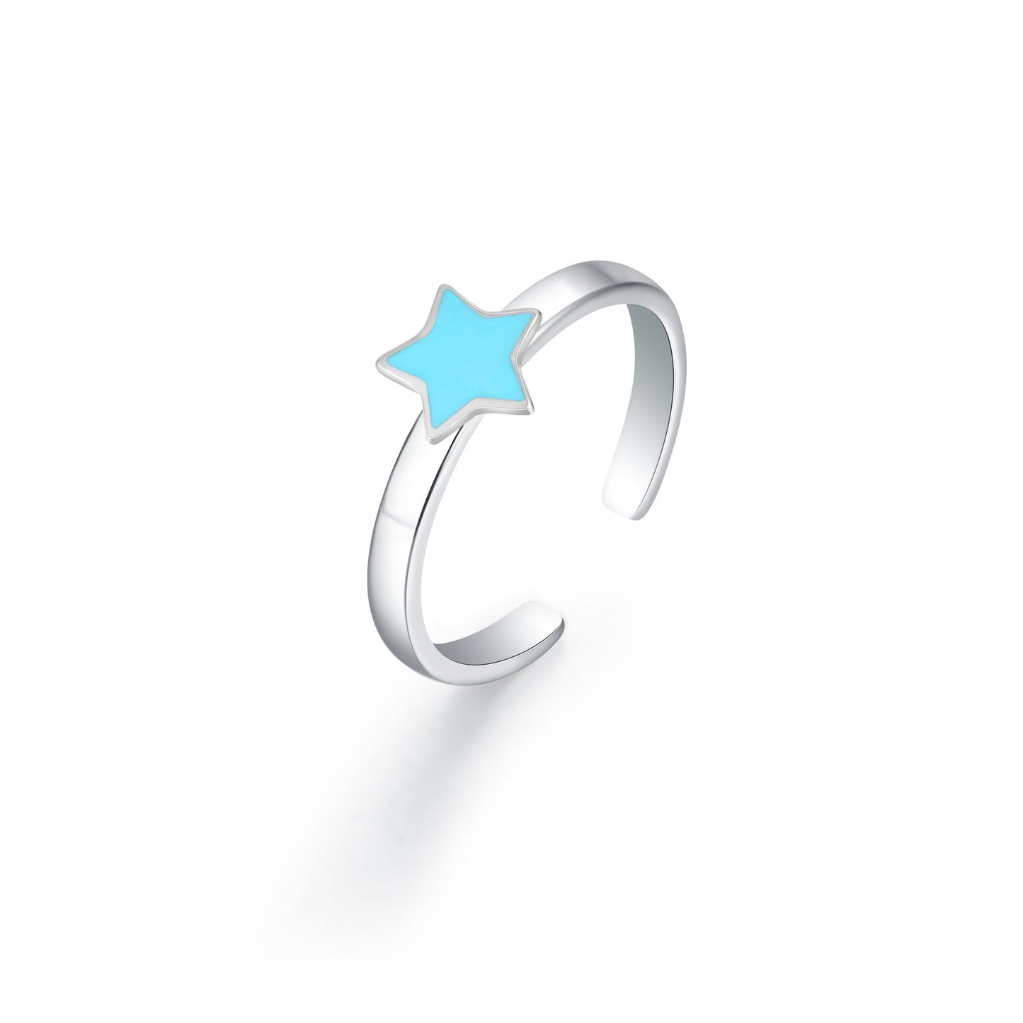 Anello Bimba Stella Turchese