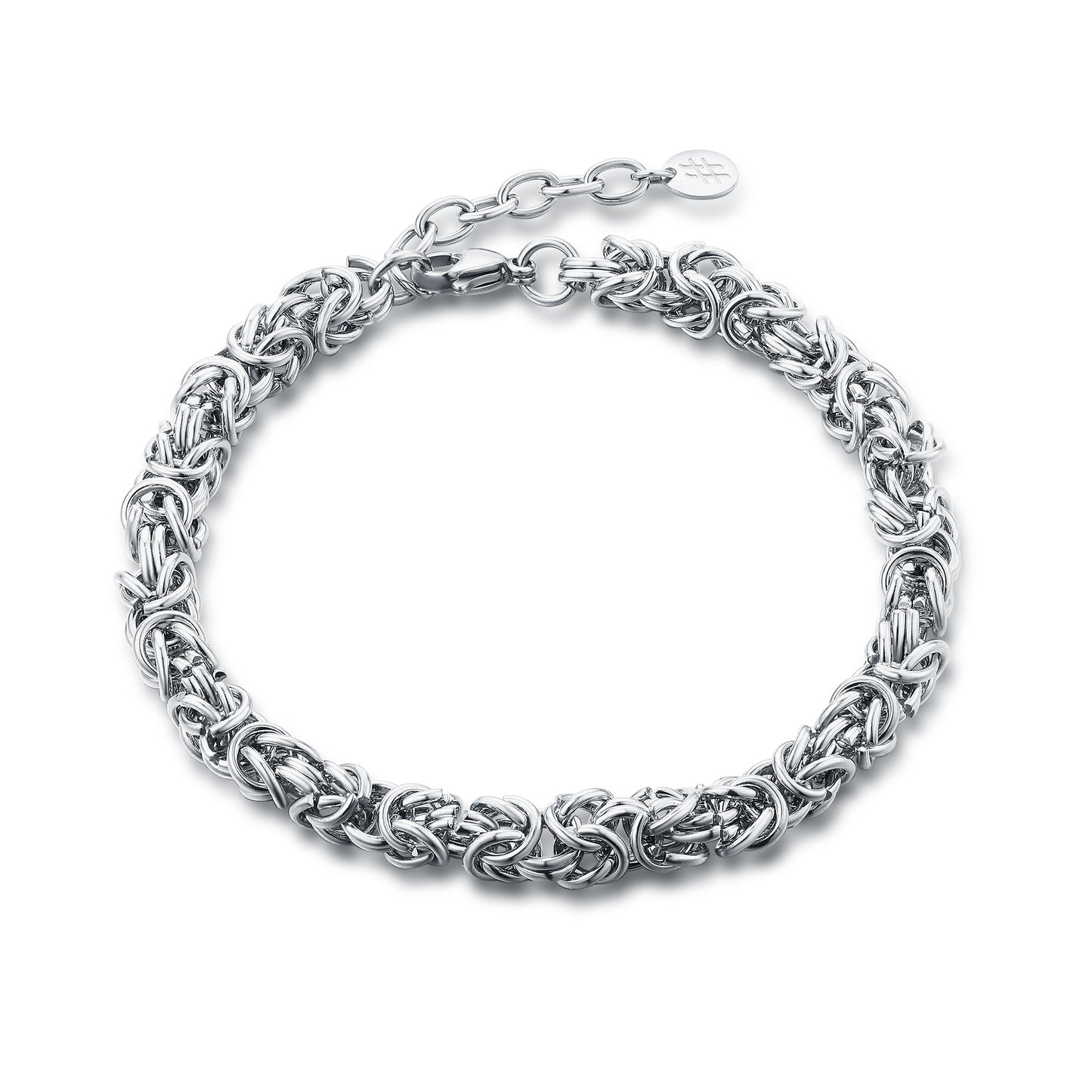 Bracciale catena celtica acciaio