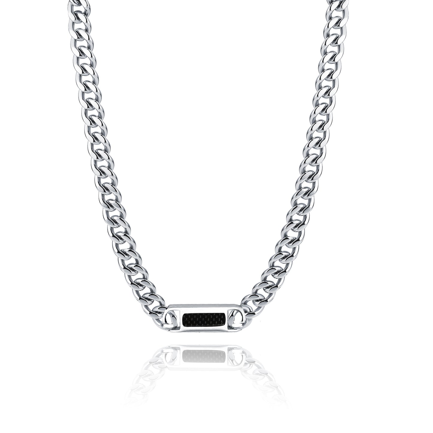 Collana grumetta con fibra di carbonio