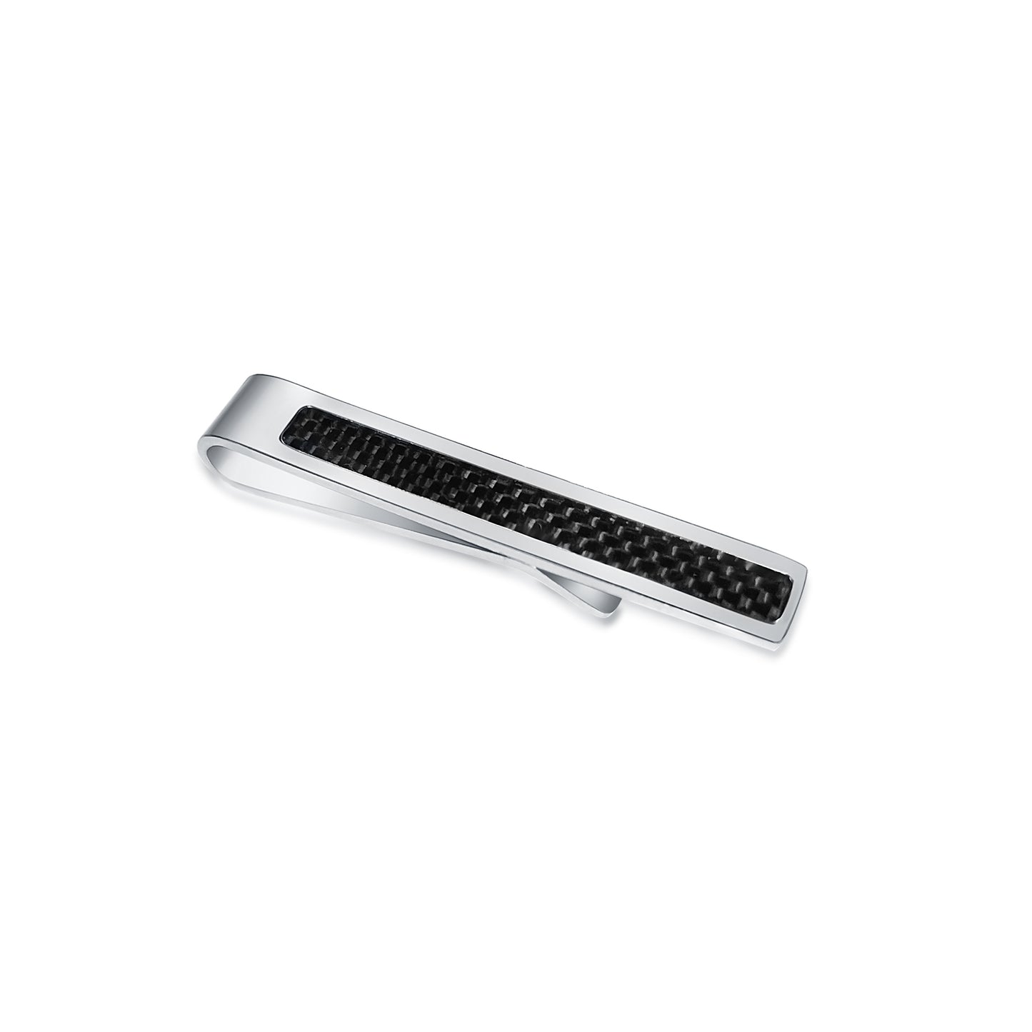 Carbon fiber tie clip