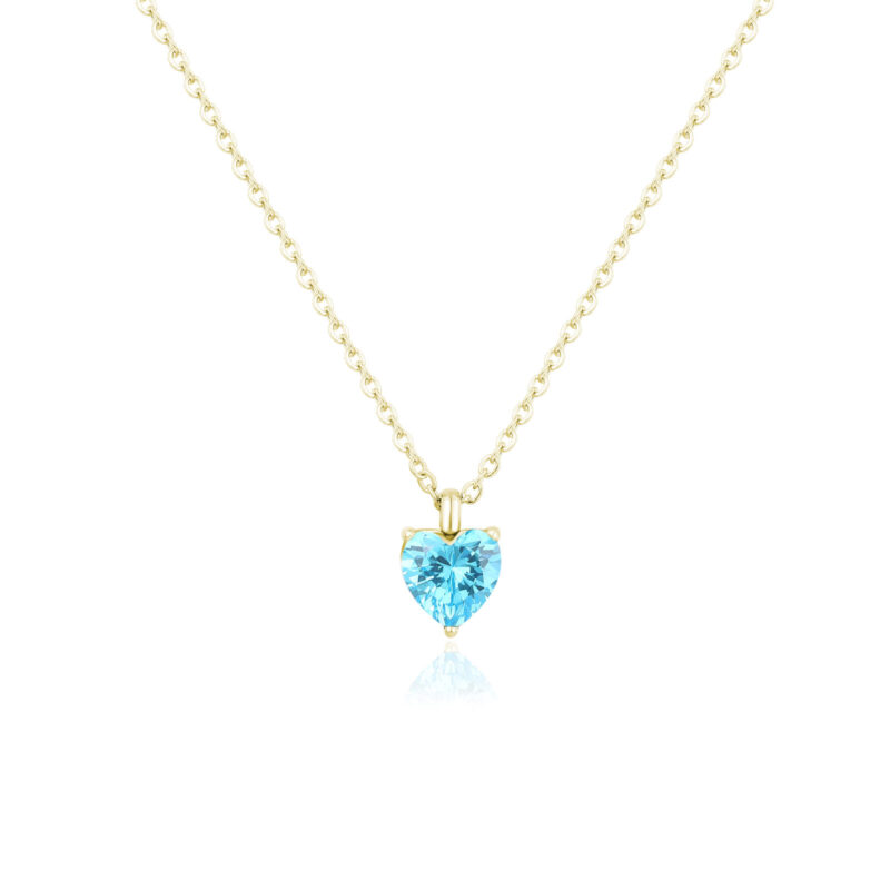 Collana con Cristallo a Cuore