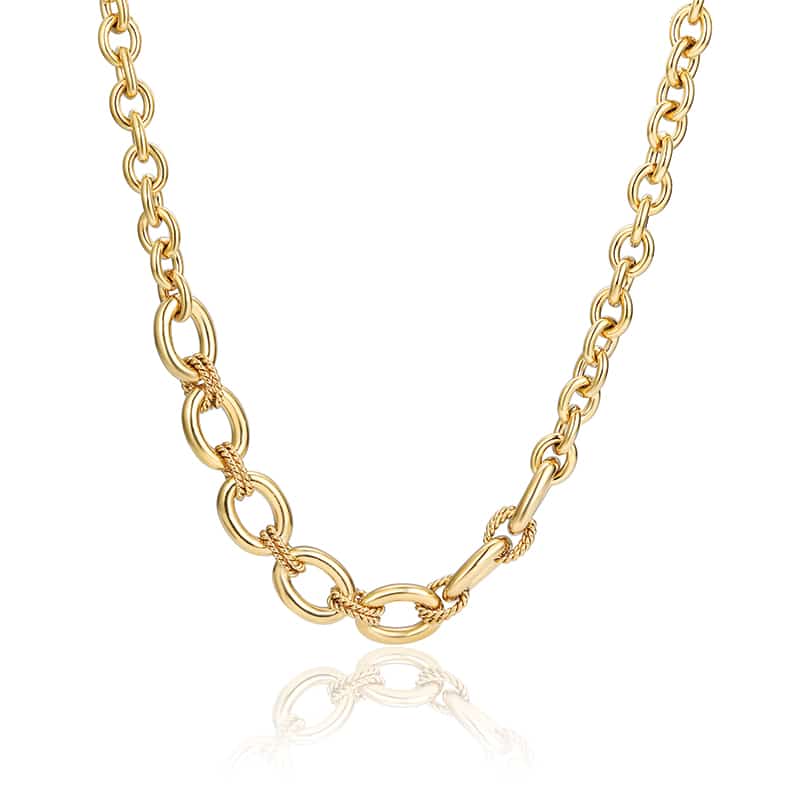 Collana Catena Maglie Ovali
