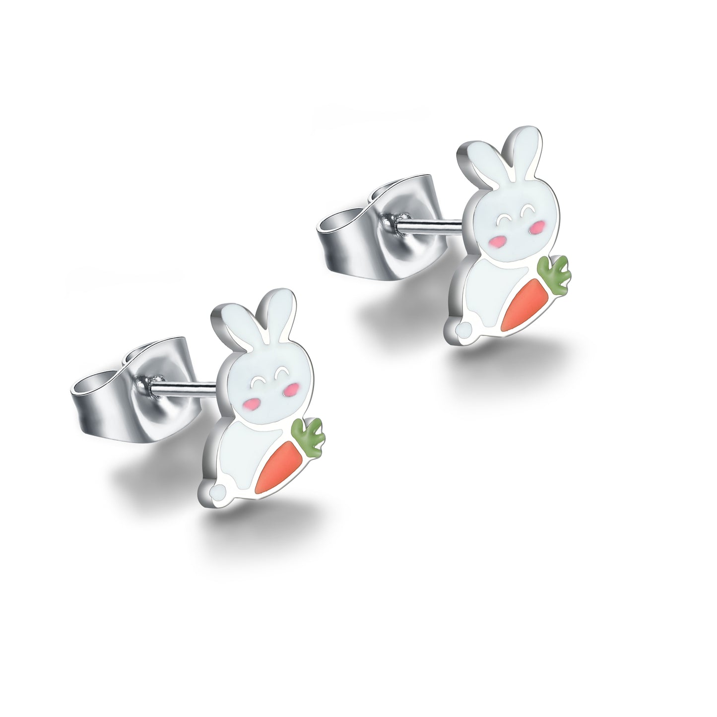 Orecchini Coniglietto Smaltato
