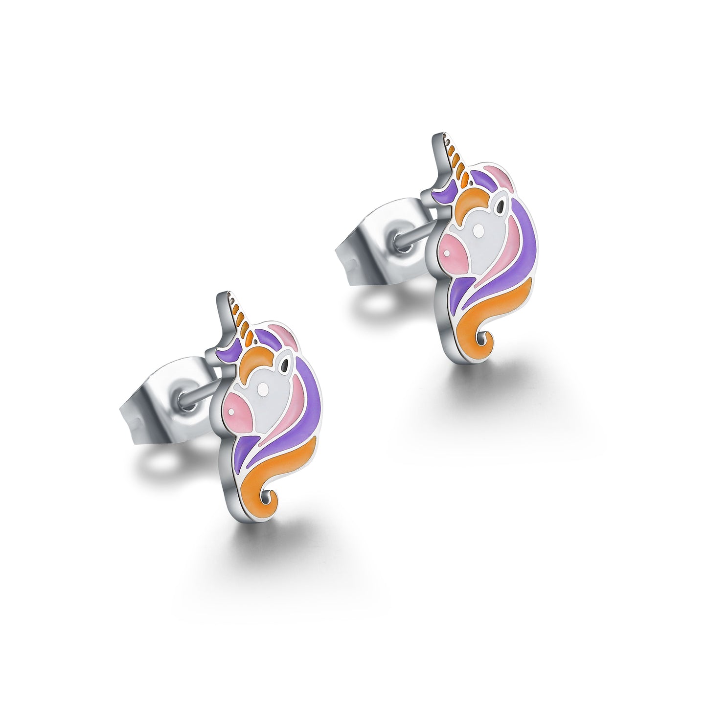 Orecchini Unicorno Smaltato