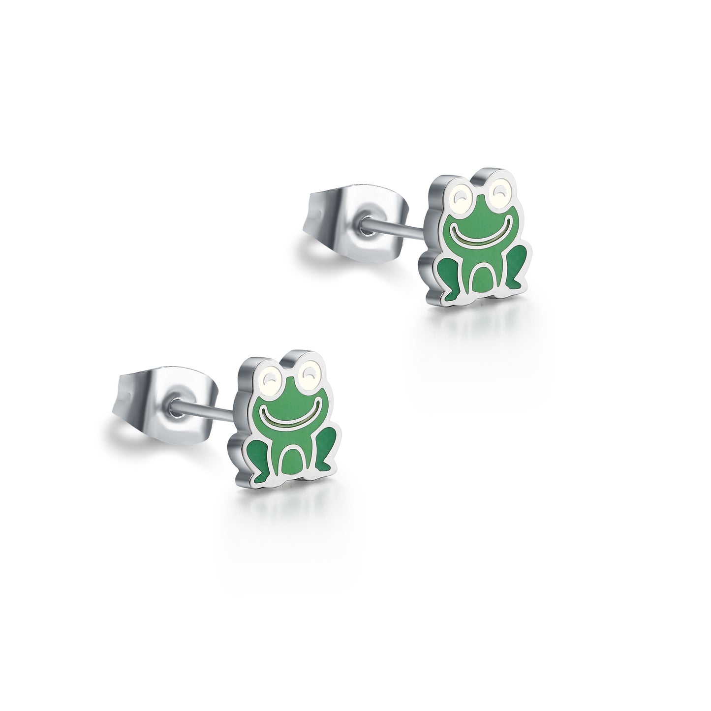 Orecchini Ranocchi Smaltati