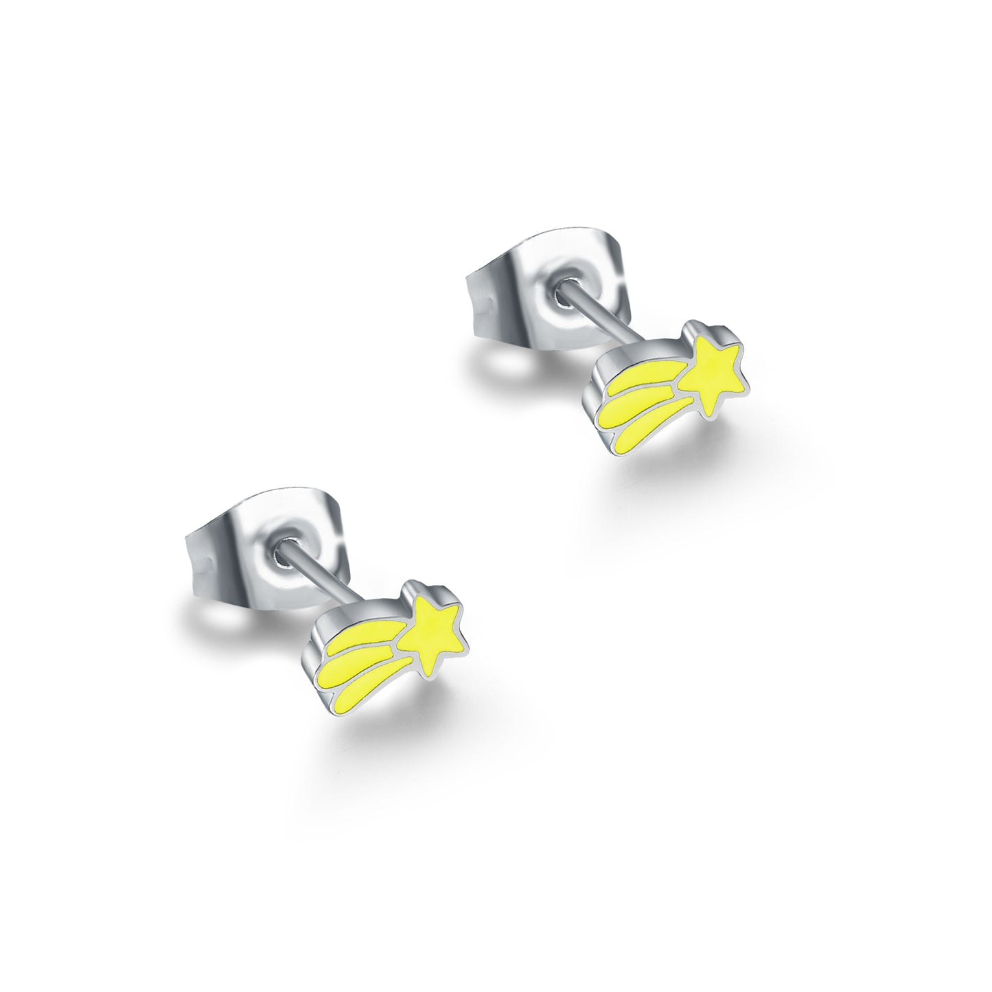 Orecchini Stella Cadente Smaltata