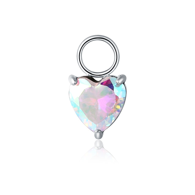 Charm Cristallo Cuore Boreale