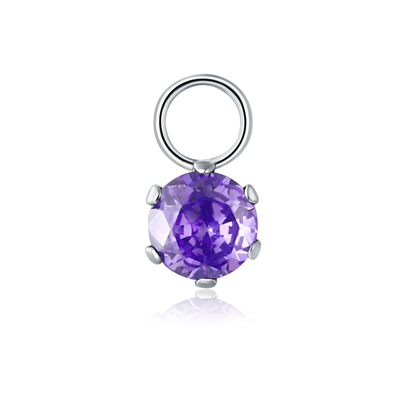 Charm Cristallo Viola