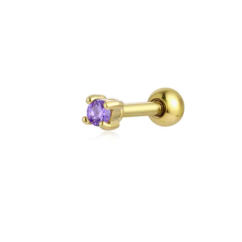 Orecchino Piercing Cristallo