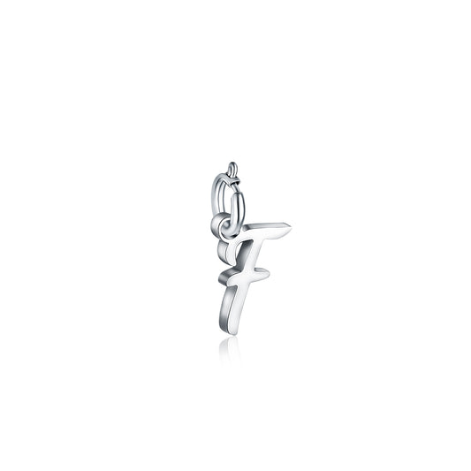 Mini charm lettera F