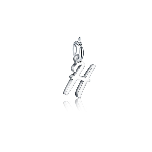 Mini charm lettera H