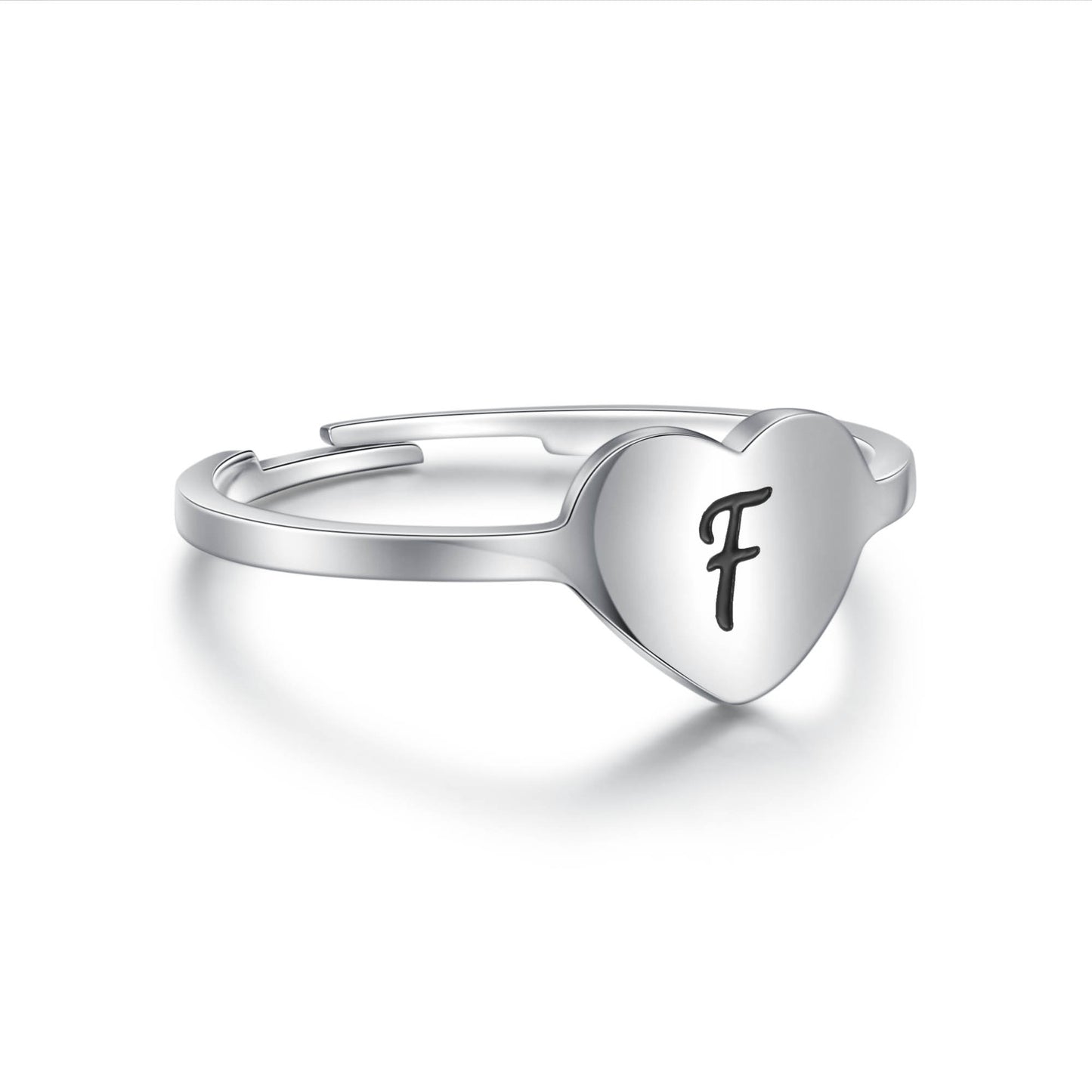 Anello Cuore Lettera