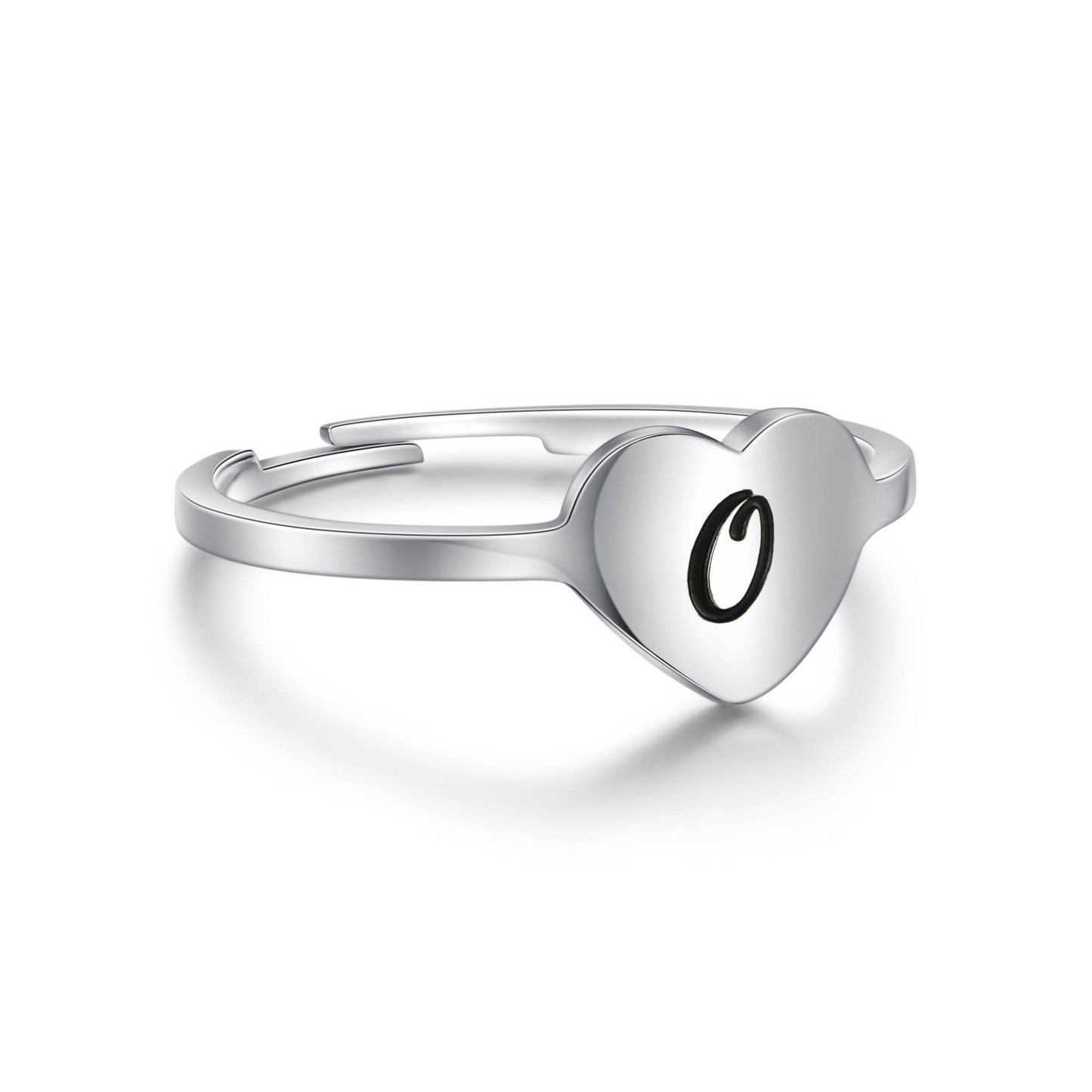 Anello Cuore Lettera