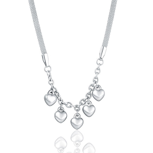 Collana 5 Cuori