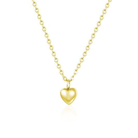 Collana Cuore Piccolo pvd Oro