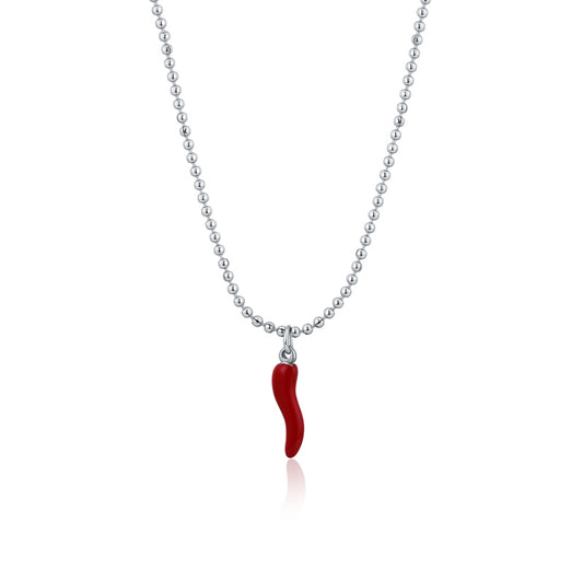 Collana a Sfere con Cornetto