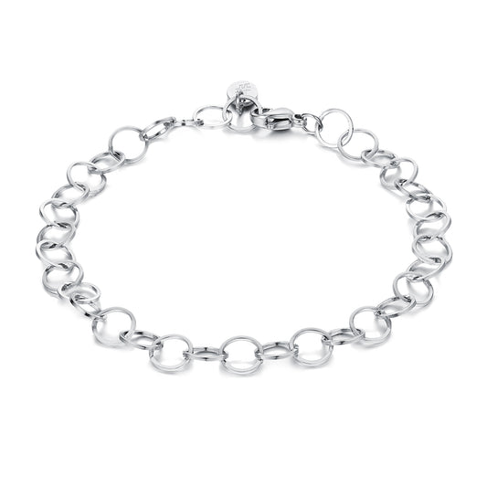 Bracciale Anellini 16+3 cm