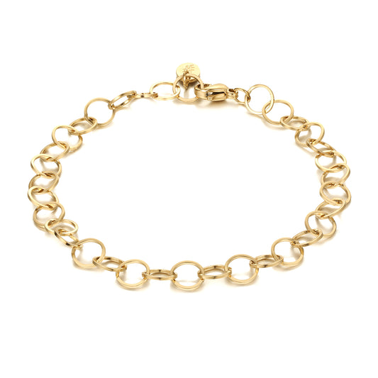 Bracciale Anellini 16+3 cm