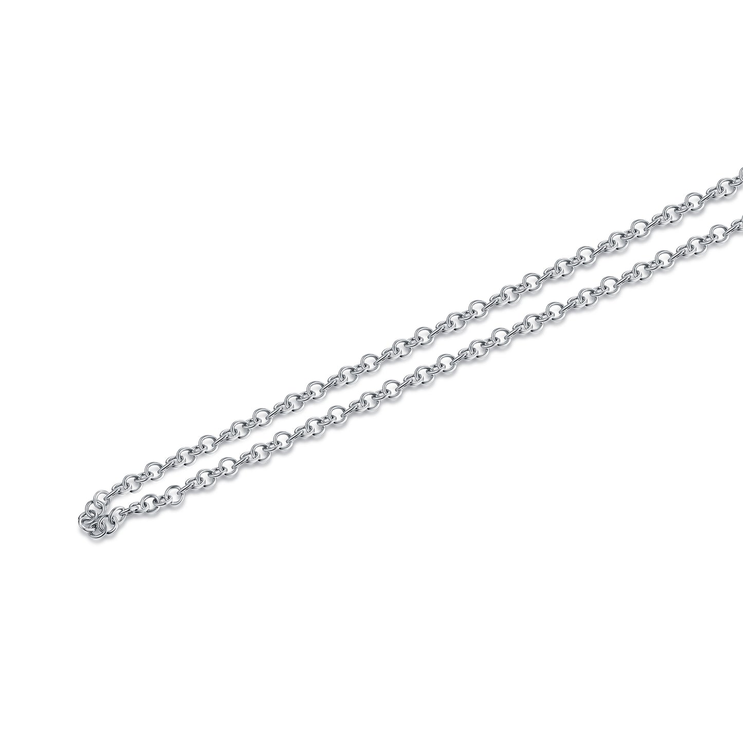 Collana anellini 40+5cm