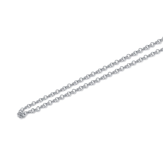 Collana anellini 40+5cm