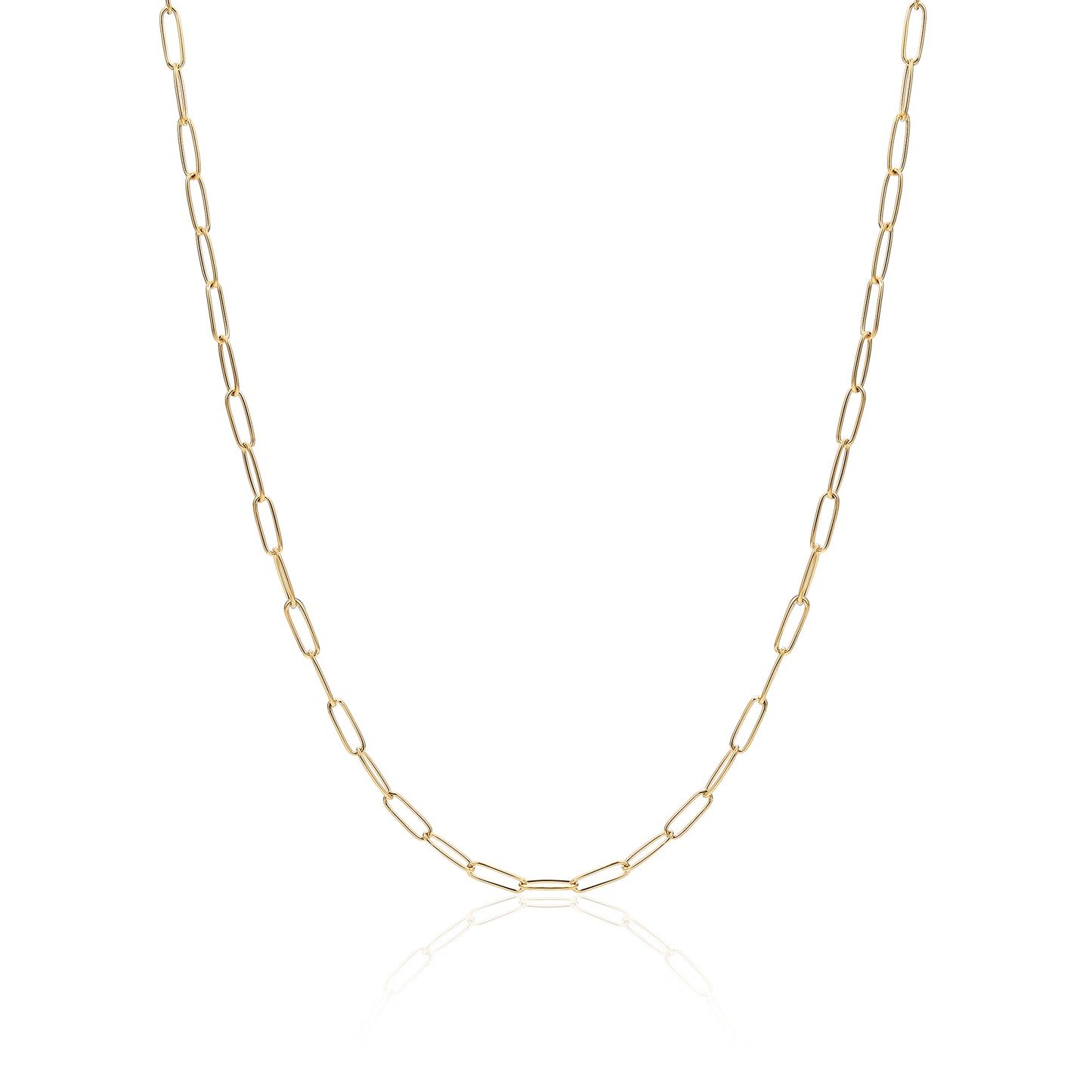 Collana Catenina a Maglie Ovali