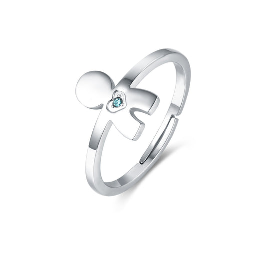 Anello Con Bimbo Regolabile