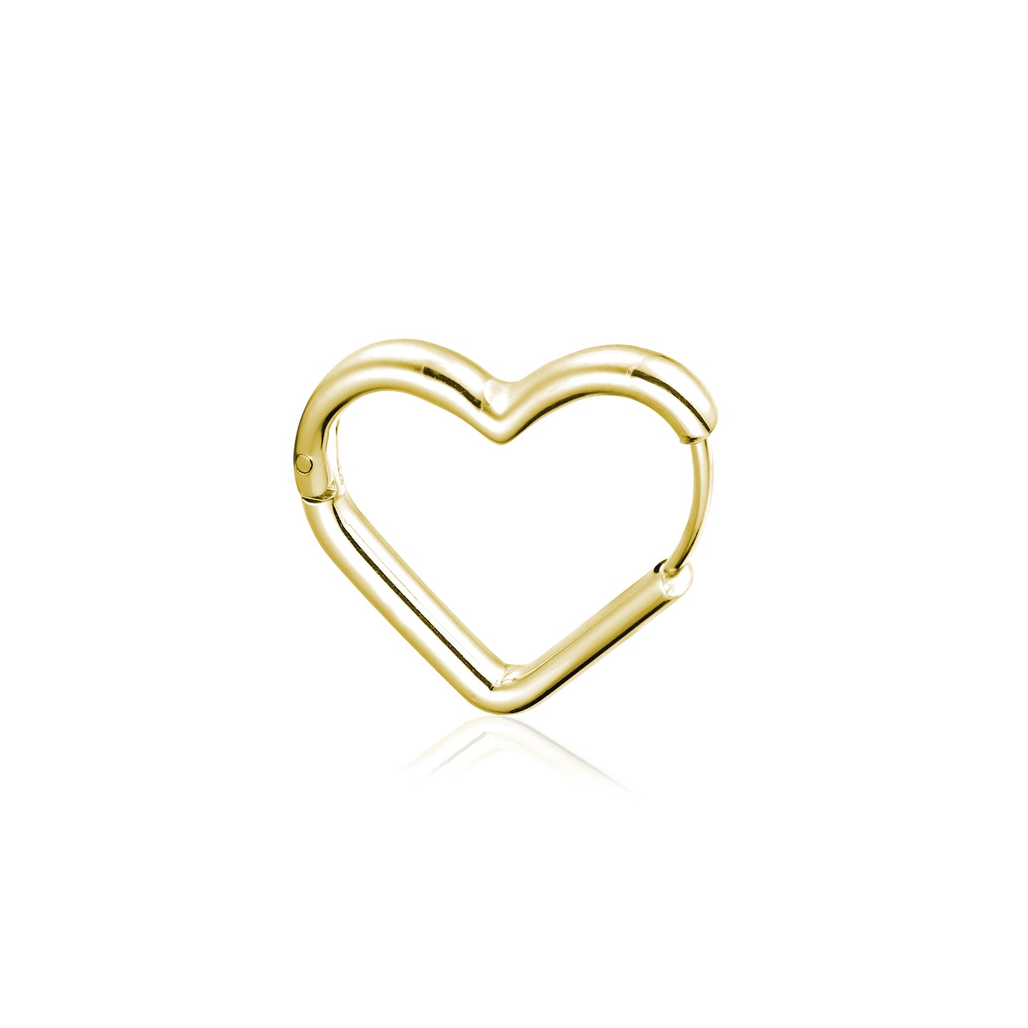 Orecchino Singolo Scattino Cuore Piccolo