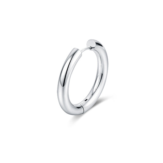 Orecchino Singolo Scattino Bombato 18 mm