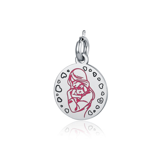 Charm Mamma “ABBRACCIO ROSA”