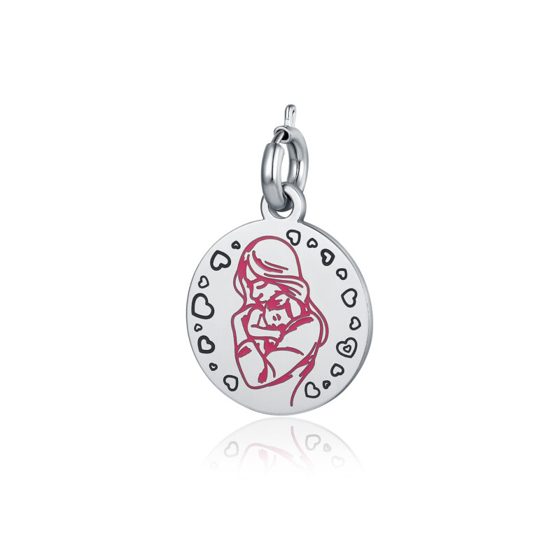 Charm Mamma “ABBRACCIO ROSA”