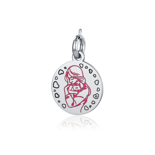 Charm Mamma “ABBRACCIO ROSA”
