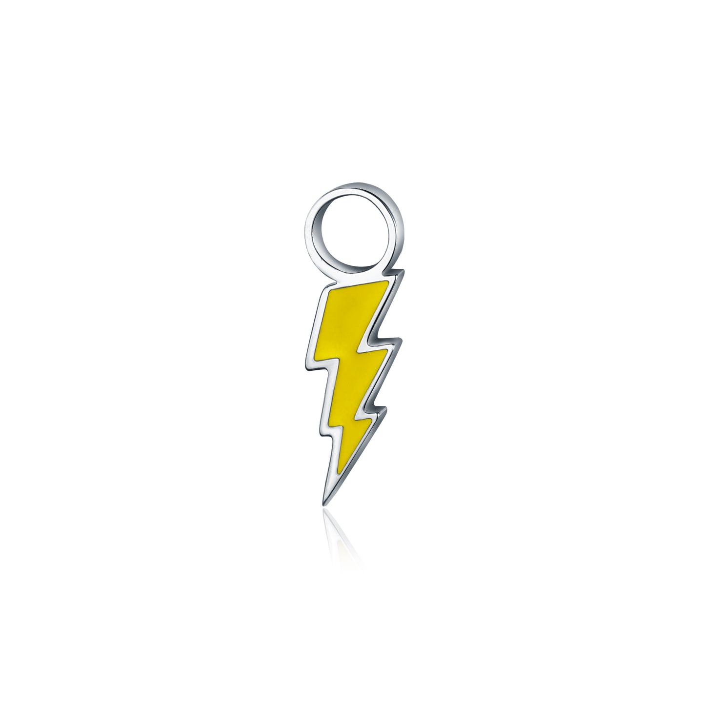 Mini Charm Fulmine Smaltato