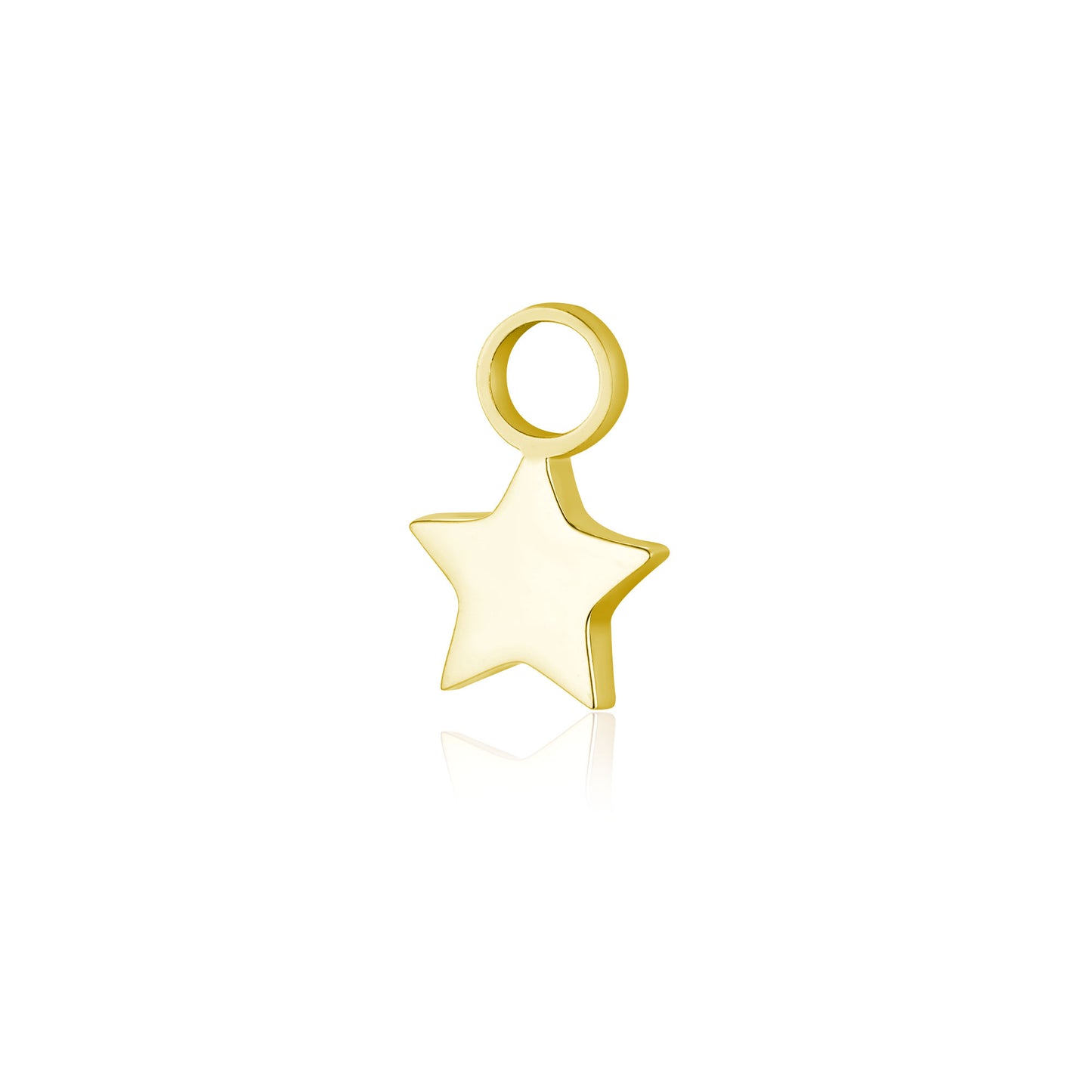 Mini Charm Stella Acciaio ORO