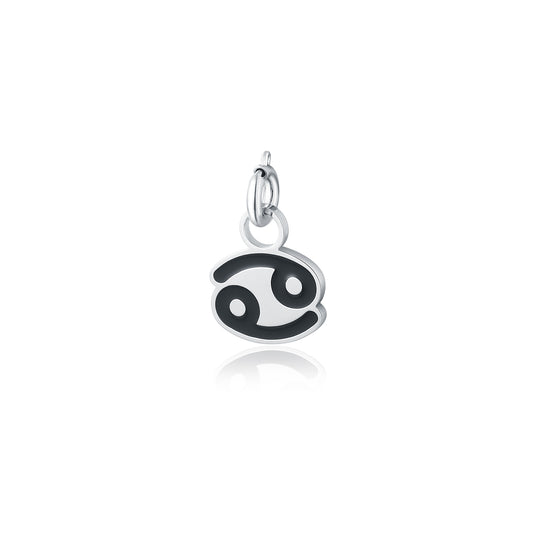 Charm Cancro Acciaio