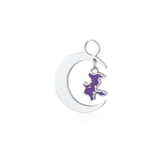 Mini Charm Luna e Strega pendente