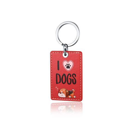 PORTACHIAVI I LOVE DOGS