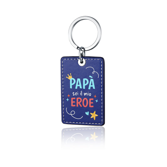 PORTACHIAVI PAPA' SEI IL MIO EROE